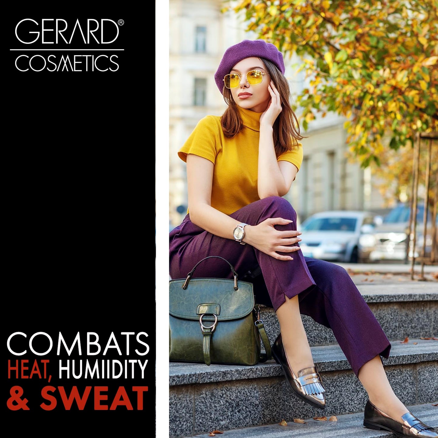 Gerard Cosmetics Makeup Setting Spray Mini (Lavender), Slay All Day Scented Makeup Finishing Spray, Oil Control, Matte Finish, Cruelty Free, Made USA Beauty & Personal Care Gerard Cosmetics