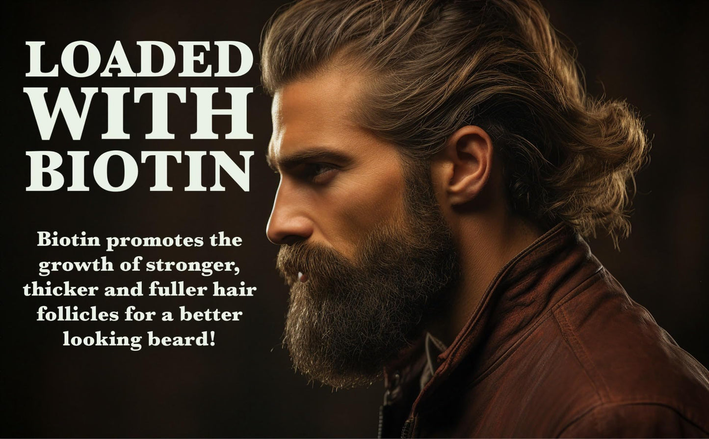 G.B.S Men's Beard Grooming Kit - Beard Oil, Growth Serum with Biotin, Balm, Brush and Comb Gift Set Beauty and Personal Care G.B.S