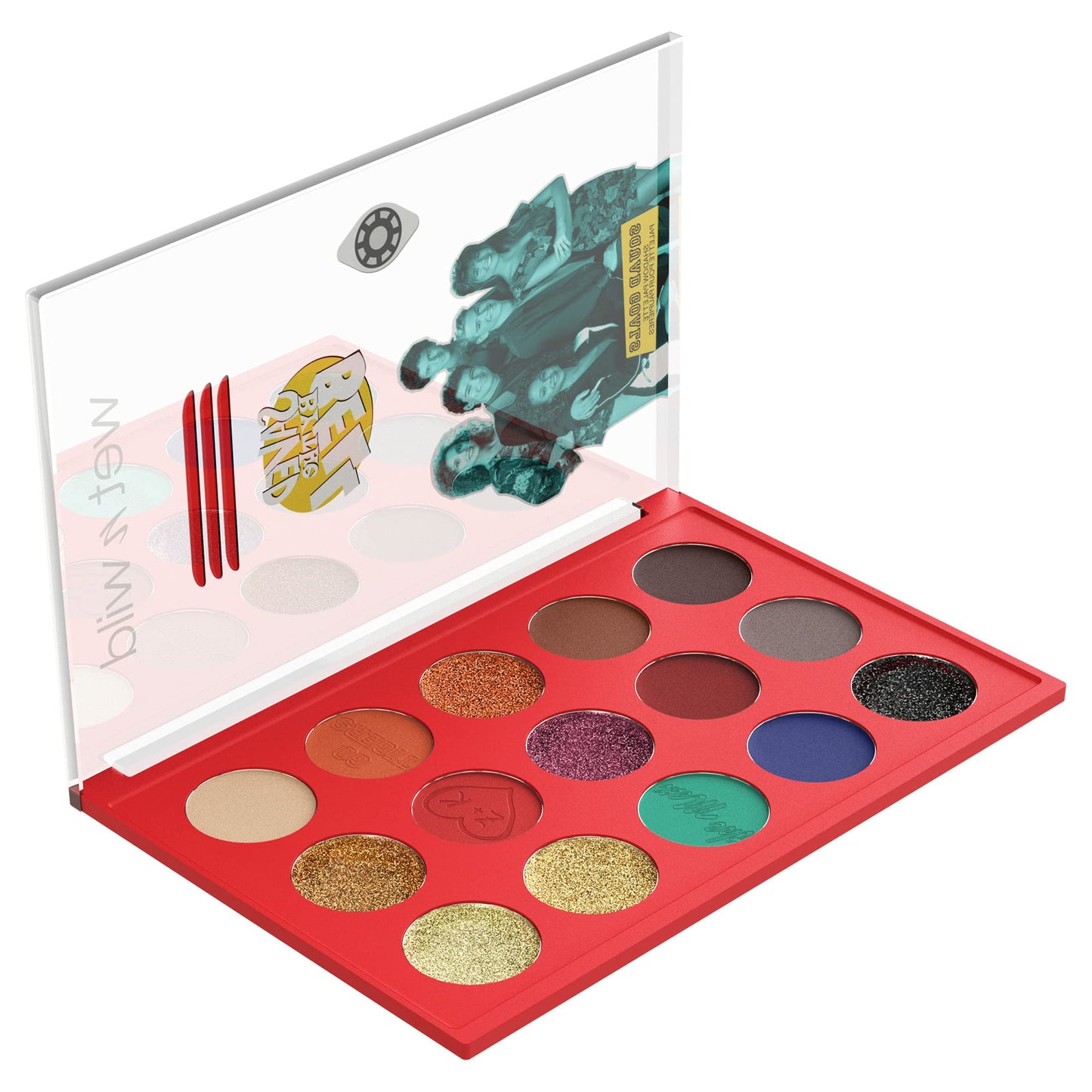 wet n wild Saved By The Bell Squad Goals Shadow Palette, Blendable Makeup Pigments, Shimmer, Matte, Sparkle Finishes,1114539 Beauty & Personal Care wet n wild
