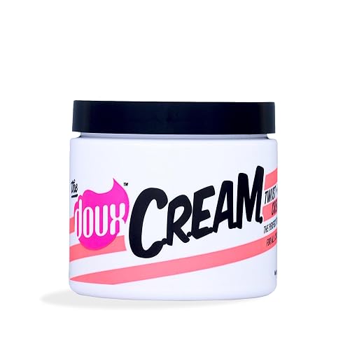 The Doux C.R.E.A.M. Twist & Curl Cream - Curl Defining Cream with Coconut & Avocado Oils for Curly Hair - Frizz Control & Long-Lasting Moisture Beauty & Personal Care The Doux