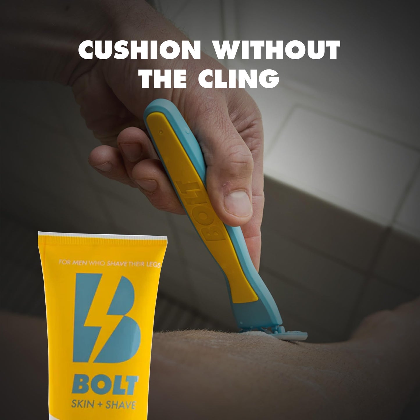 Bolt Skin + Shave - Post Shave Lotion for Men - Sandalwood & Bergamot Moisturizer with Cooling Menthol - Soothes, Hydrates, and Refreshes Skin After Beauty and Personal Care BOLT SKIN + SHAVE