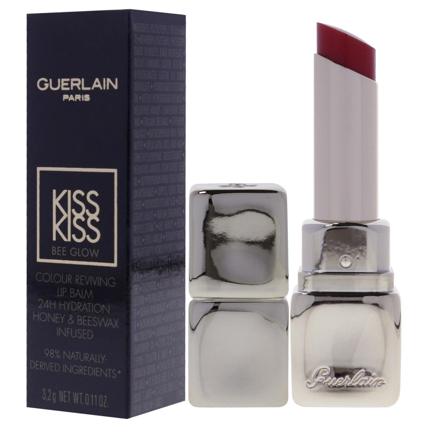 Kiss Kiss Bee Glow Lip Blam - 775 Poppy Glow by Guerlain for Women - 0.11 oz Lip Balm Beauty and Personal Care Guerlain