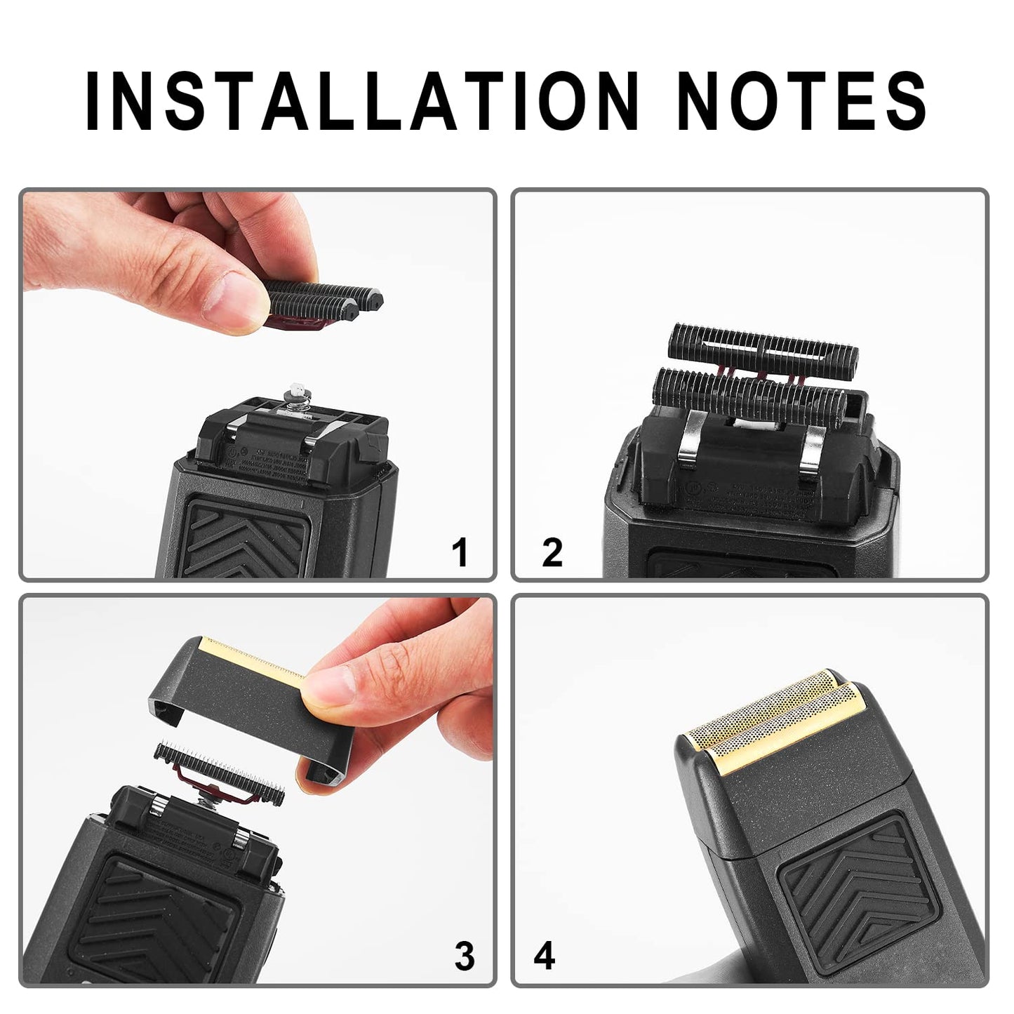 5 Star Shaver Replacement Foil Compatible with wahl Shaver Foil Beauty and Personal Care DODAER