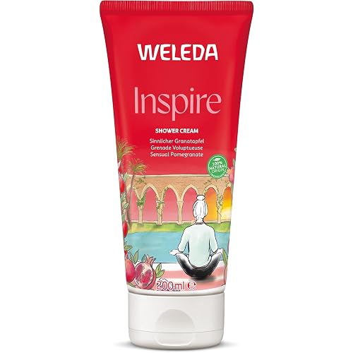 Weleda Replenishing Pomegranate Body Wash, 6.8 Fluid Ounce, Gentle Plant Rich Cleanser with Pomegranate, Sesame, Sunflower and Macadamia Oils Beauty & Personal Care Weleda