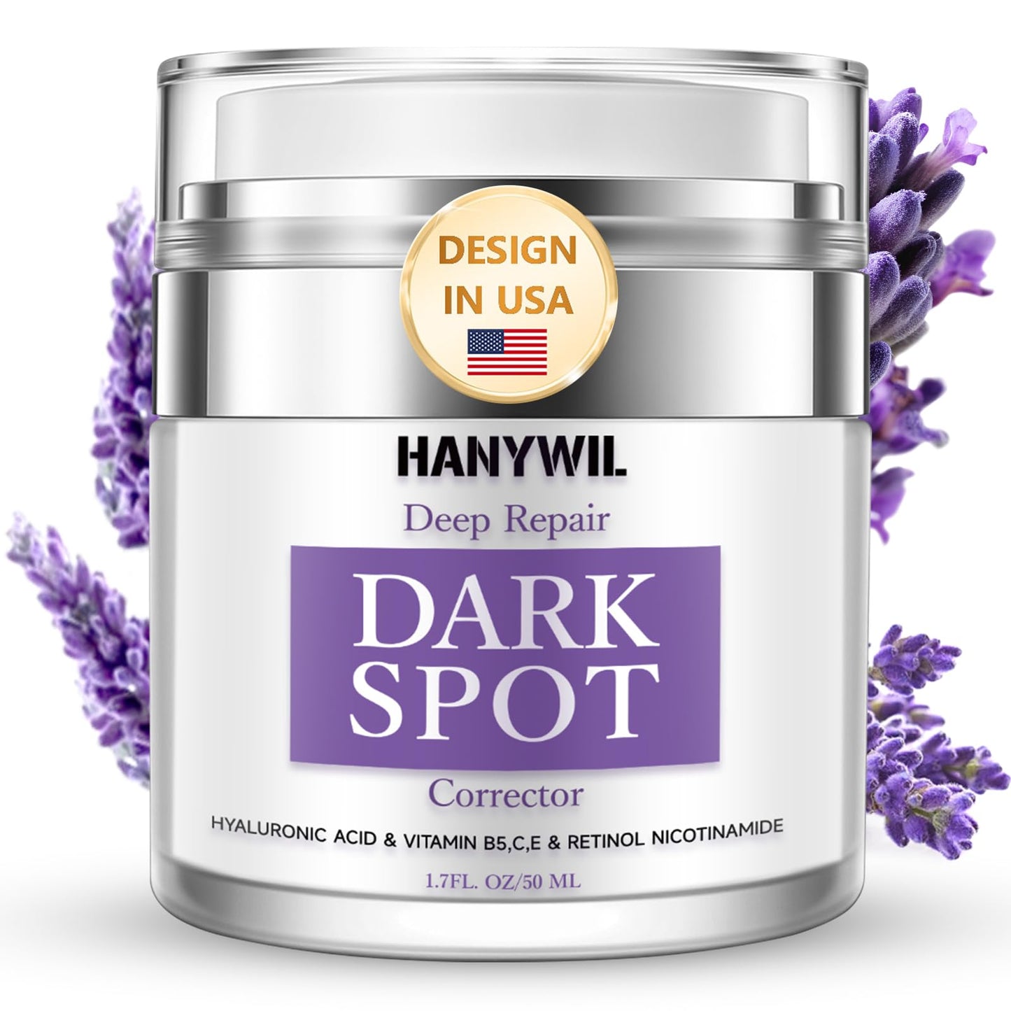 HANYWIL Dark Spot Remover for Face & Body, Remedy for Dark Spots with Natural Ingredients, Dark Spot Corrector Cream and Serum for Skin Care, Treats Beauty & Personal Care HANYWIL