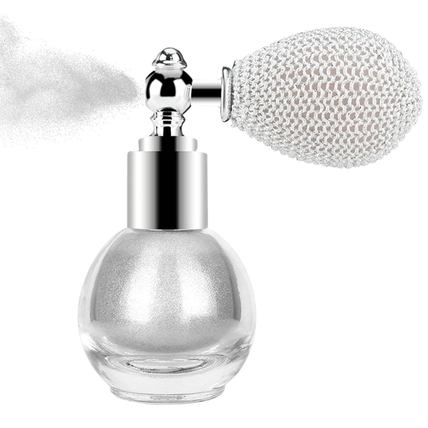 KYDA Glitter Powder Spray, Loose Shimmer Powder, Highlighter Spray Makeup for Face Body Hair, Lasting Glitter Hairspray, Cosmetic Sparkling Body Beauty & Personal Care KYDA