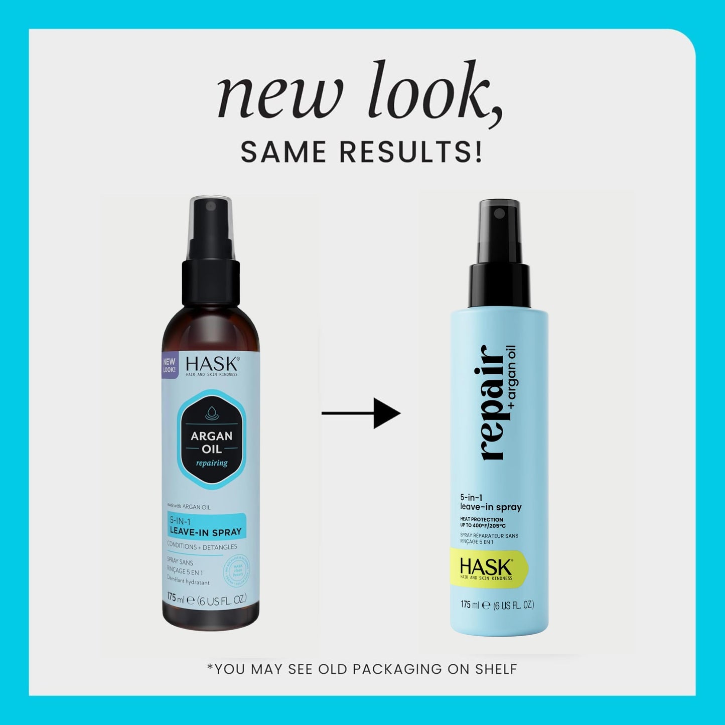 HASK Argan Oil 5-in-1 Leave-In Conditioner Duo (6oz-Qty 2) & Argan Oil Repairing Deep Conditioner Packette, Color Safe, Sulfate-Free, Paraben-Free Beauty and Personal Care HASK