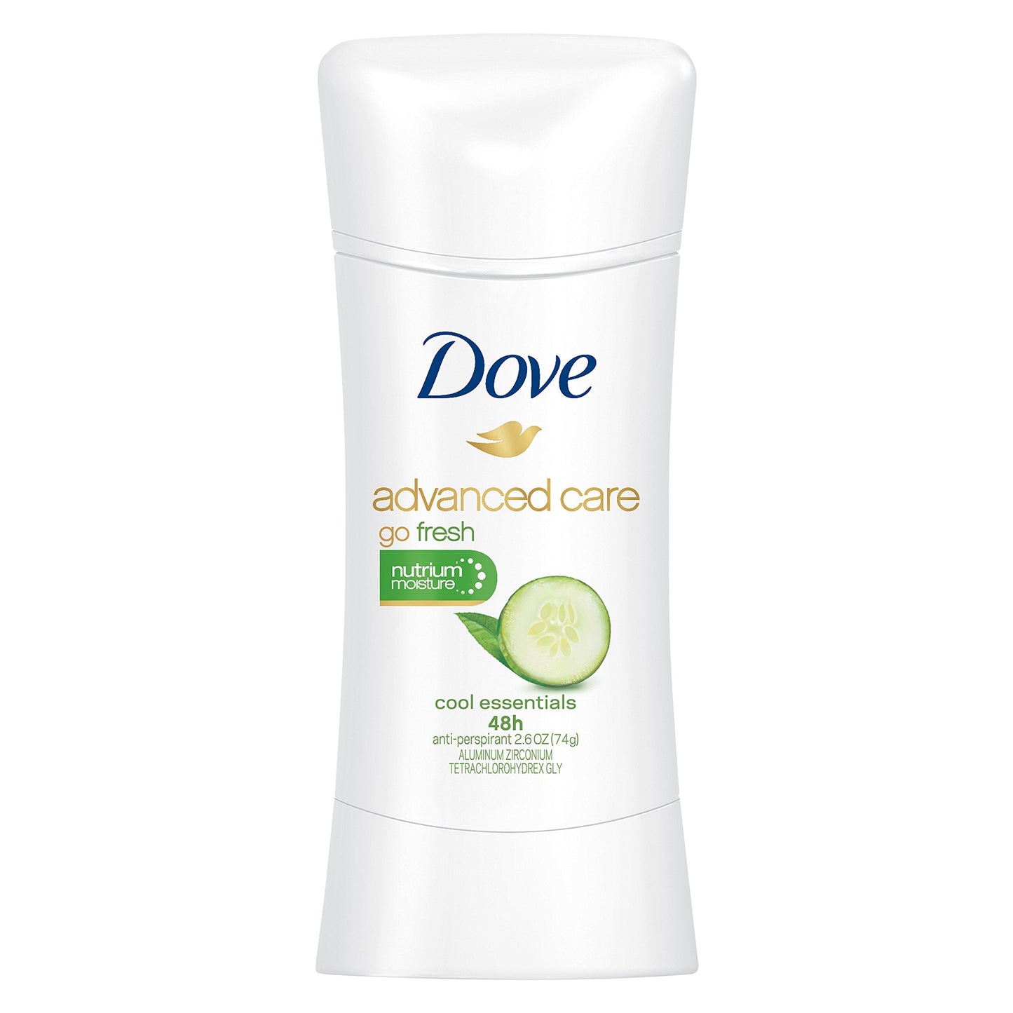 Dove Advanced Care Antiperspirant Deodorant, Cool Essentials, 2.6 oz Beauty and Personal Care Dove