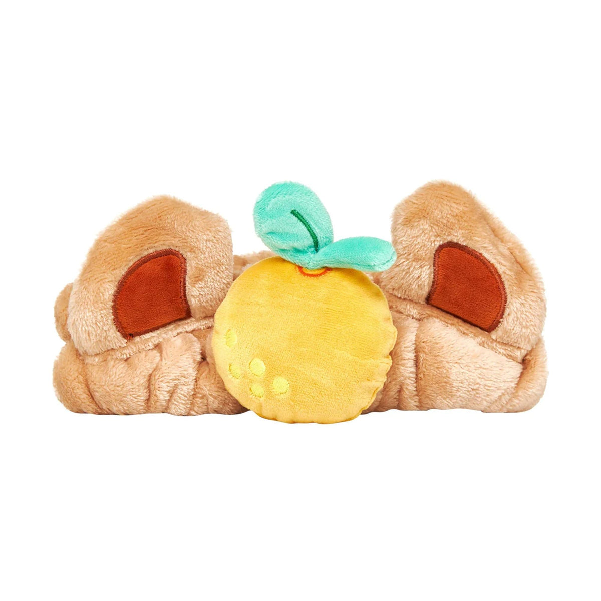 The Crme Shop 3D Teddy Headband for Washing Face, Skincare, Women (Capybara)