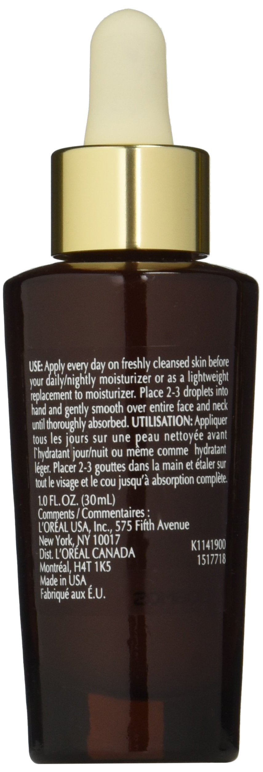 L'Oreal Paris Age Perfect Hydra Nutrition Advanced Skin Repair Serum, 1 Fl Oz