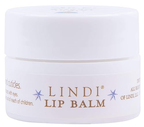 LINDI SKIN Lip Balm - Gentle, Non-Irritating, Vitamin E Formula That Hydrates and Soothes Dry, Chapped Lips - Soother for Nails & Cuticles - Allergy Beauty & Personal Care Lindi Skin