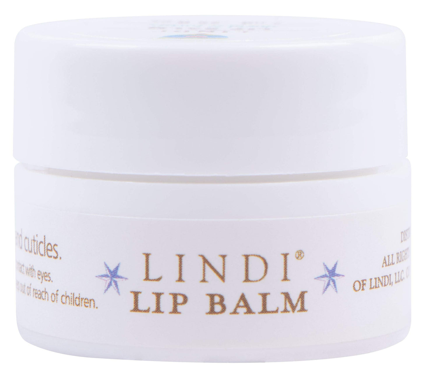 LINDI SKIN Lip Balm - Gentle, Non-Irritating, Vitamin E Formula That Hydrates and Soothes Dry, Chapped Lips - Soother for Nails & Cuticles - Allergy Beauty & Personal Care Lindi Skin
