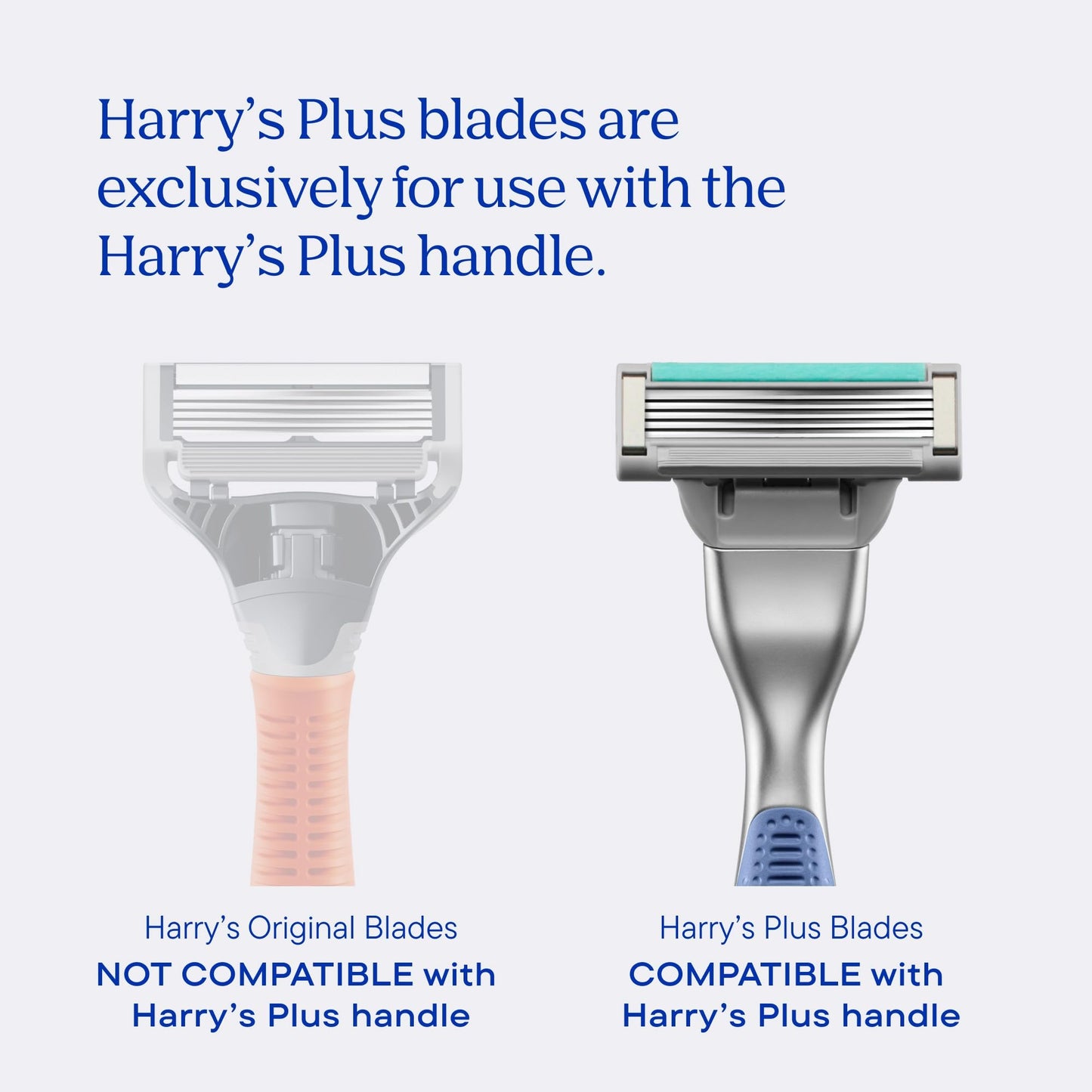 Harry's Plus Starter` Shaving Kit for Men - Premium Handle, 5 Razor Blade Cartridges, Foaming Shave Gel, and Travel Blade Cover - Advanced Pivoting Beauty and Personal Care Harry's