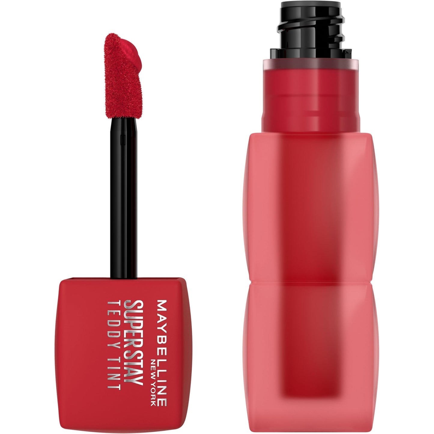 MAYBELLINE Super Stay Teddy Lip Tint, Long Lasting Matte Lipstick for Up To 12HR Wear, Tomato Girl, 1 Count Beauty & Personal Care MAYBELLINE