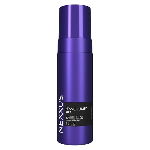 Nexxus Hy-Volume Cloud Foam Hair Foam for Lift and Volume For Flat & Limp Hair Hair Styling Foam Powered by Magnitube Volumizer Technology Beauty & Personal Care Nexxus