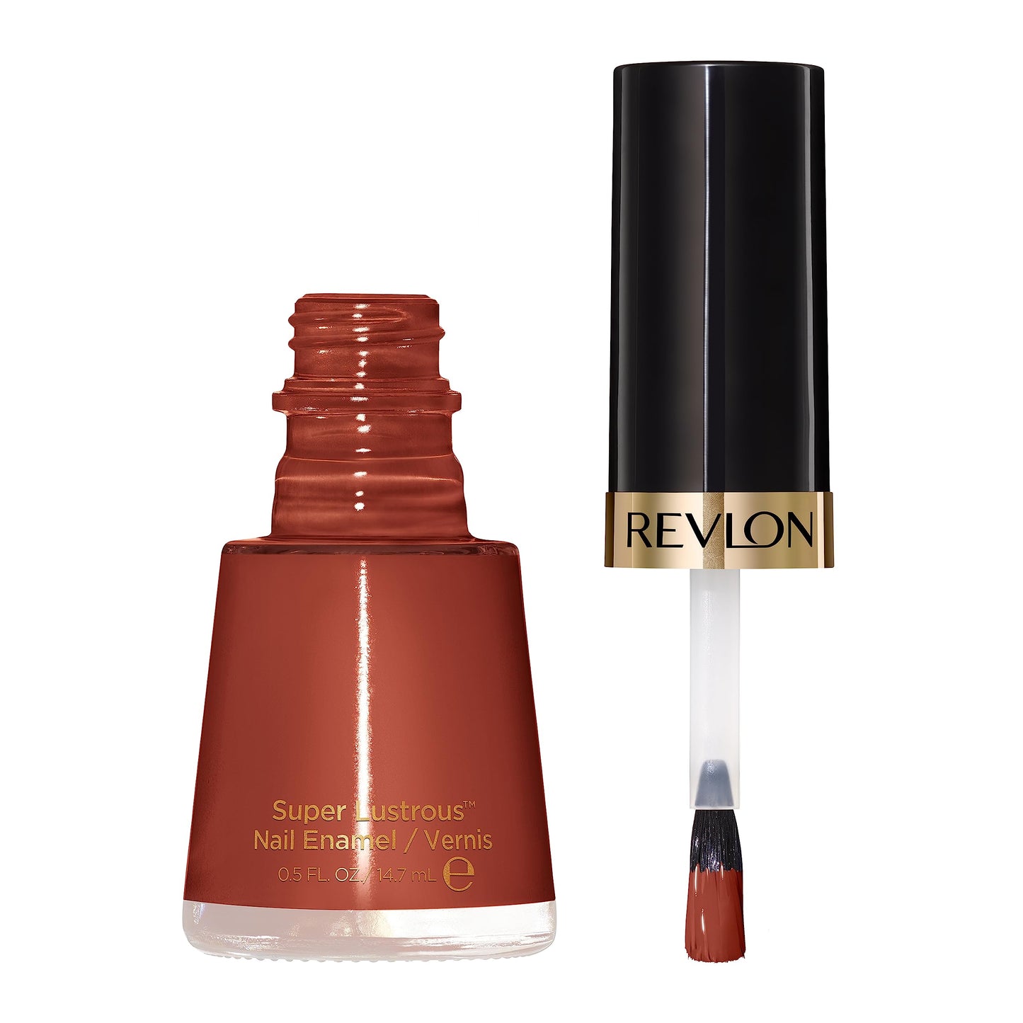 Revlon Super Lustrous Nail Polish, Chip-Resistant & Longwear Formula, High Shine Finish, 415 Totally Toffee, 0.5 fl oz Beauty & Personal Care REVLON