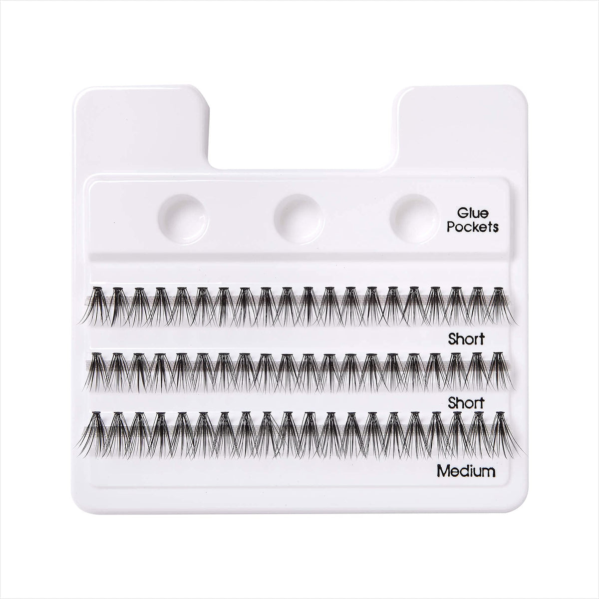 KISS Lash Couture Faux Mink Lash Extensions, Style 'Venus', Exclusive Flat-Band Technology, Short & Medium Length, 60 Individual Lash Clusters, Glue Beauty & Personal Care KISS
