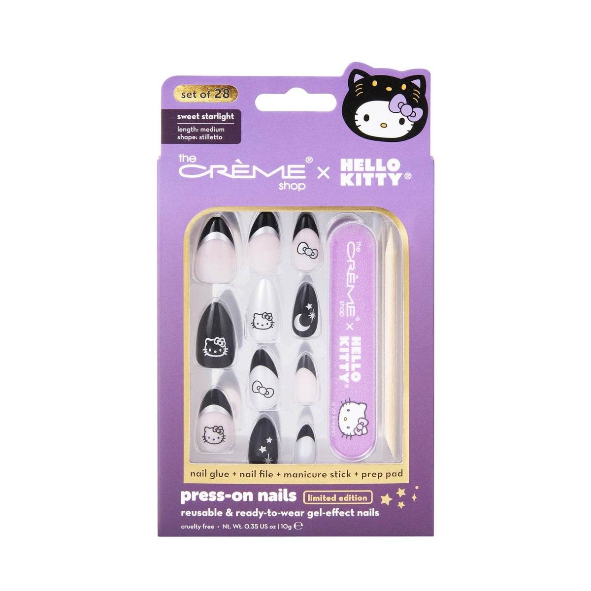 The Crème Shop x Hello Kitty Sweet Starlight Press-On Nails