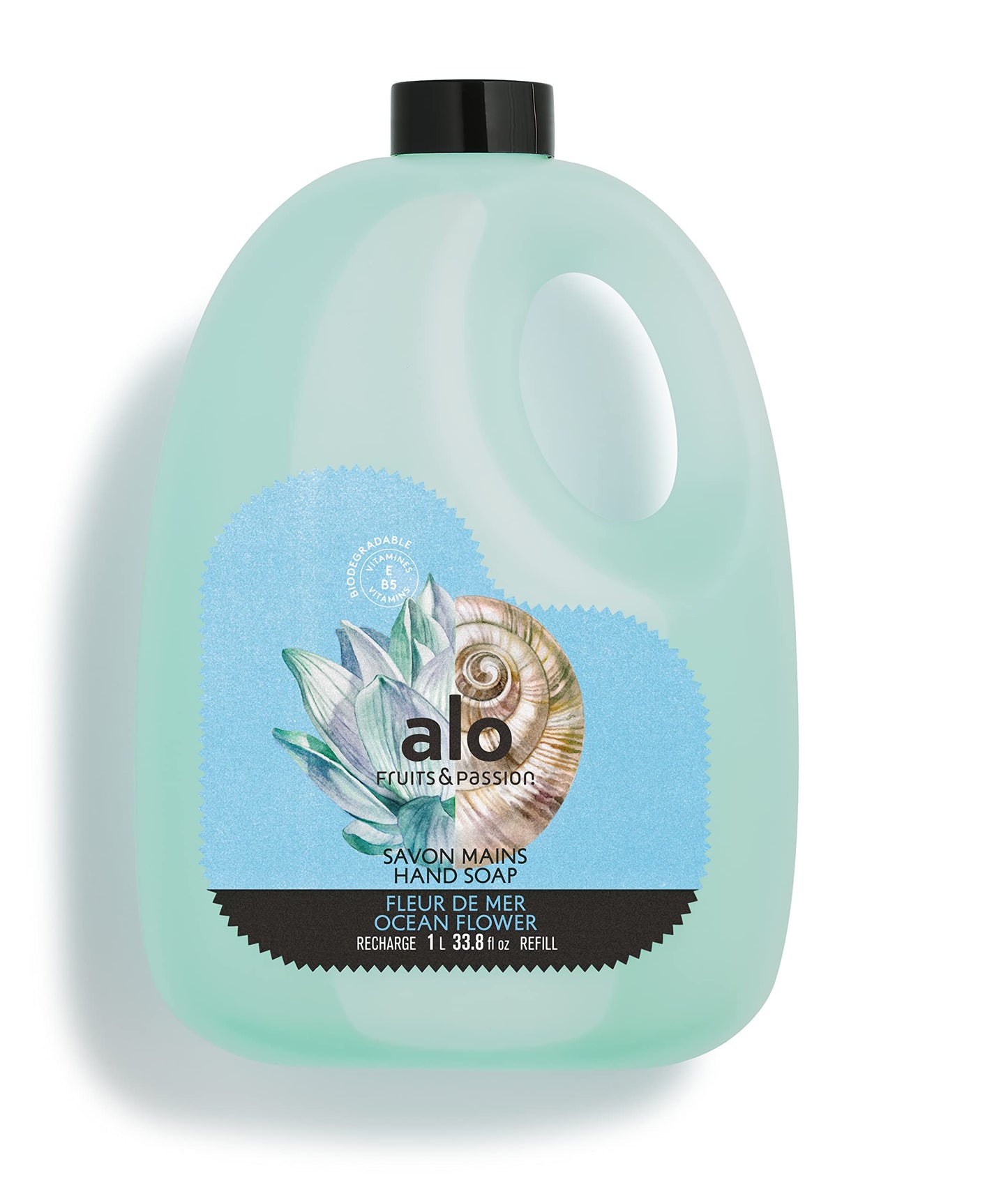 Fruits & Passion Alo Ocean Flower Hand Soap Refill 1 Litre Beauty & Personal Care Fruits and Passion