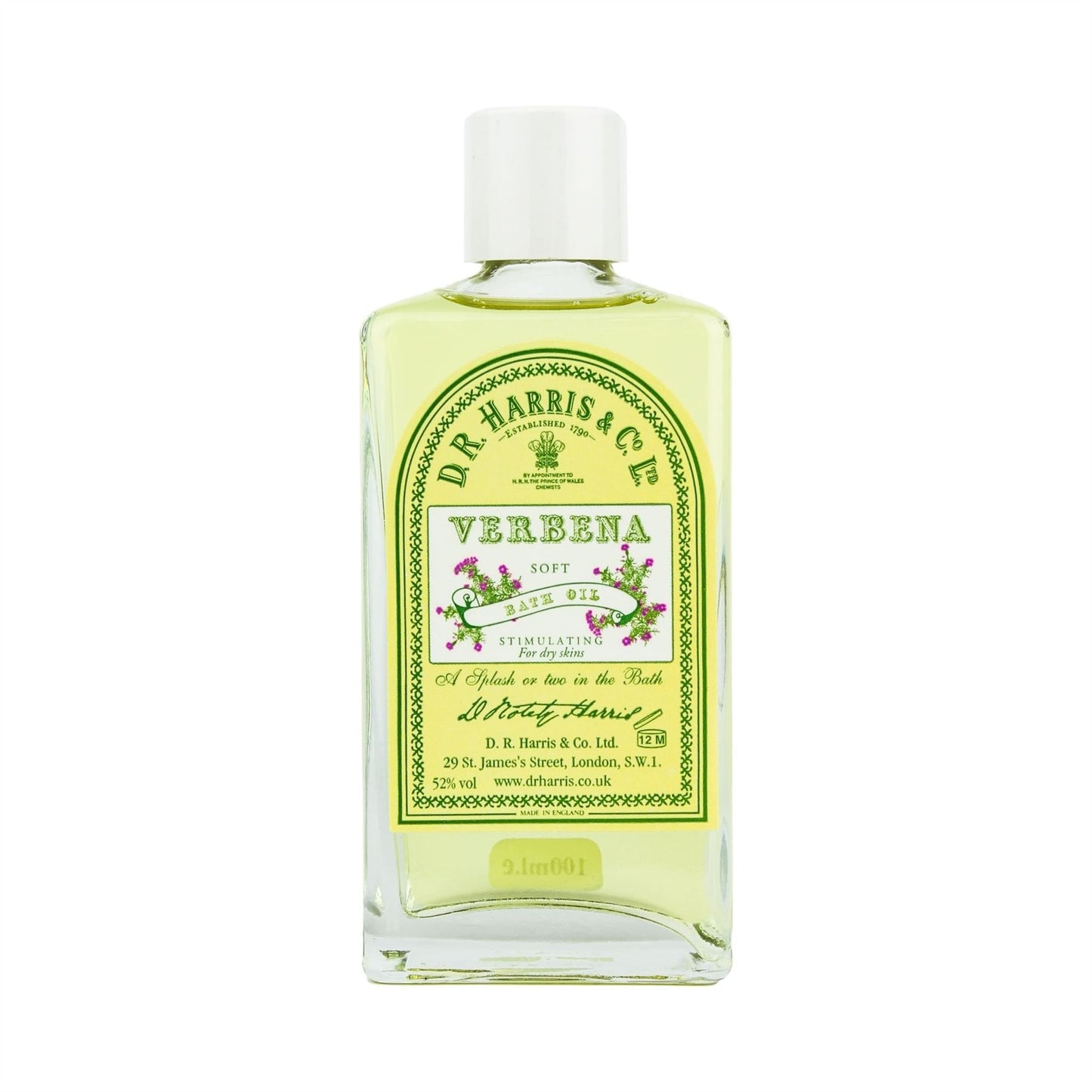 D R Harris Verbena Oil 100ml Beauty and Personal Care D.R. Harris
