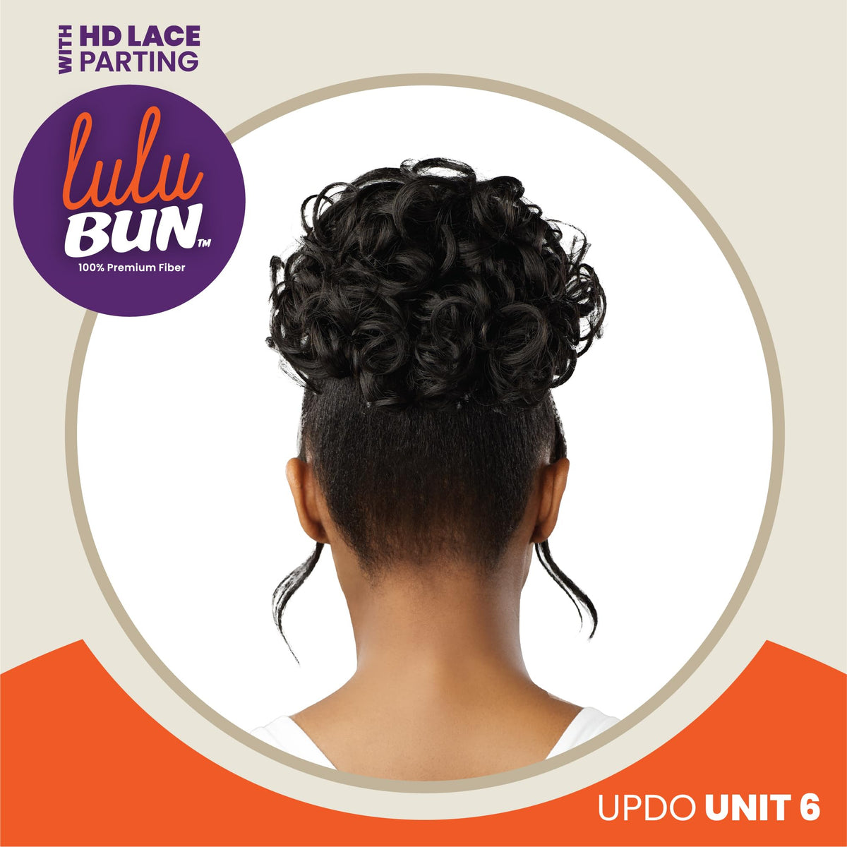 Sensationnel Lulu Bun Updo Hairextensions-Unit 6,2 DARKBROWN