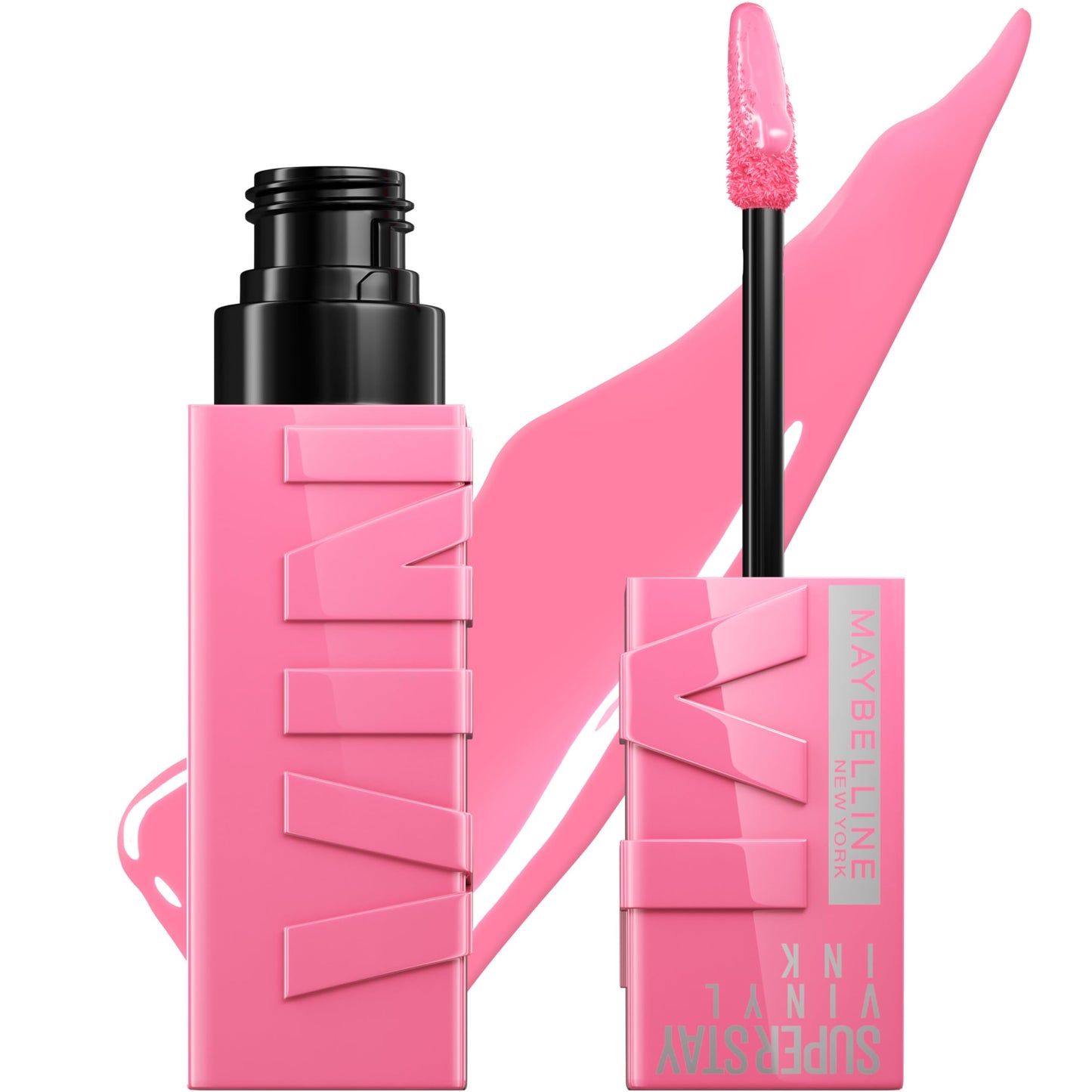 MAYBELLINE Super Stay Vinyl Ink Longwear No-Budge Liquid Lipcolor Make Up, Highly Pigmented Color and Instant Shine, Upbeat, 1 Count Beauty & Personal Care MAYBELLINE