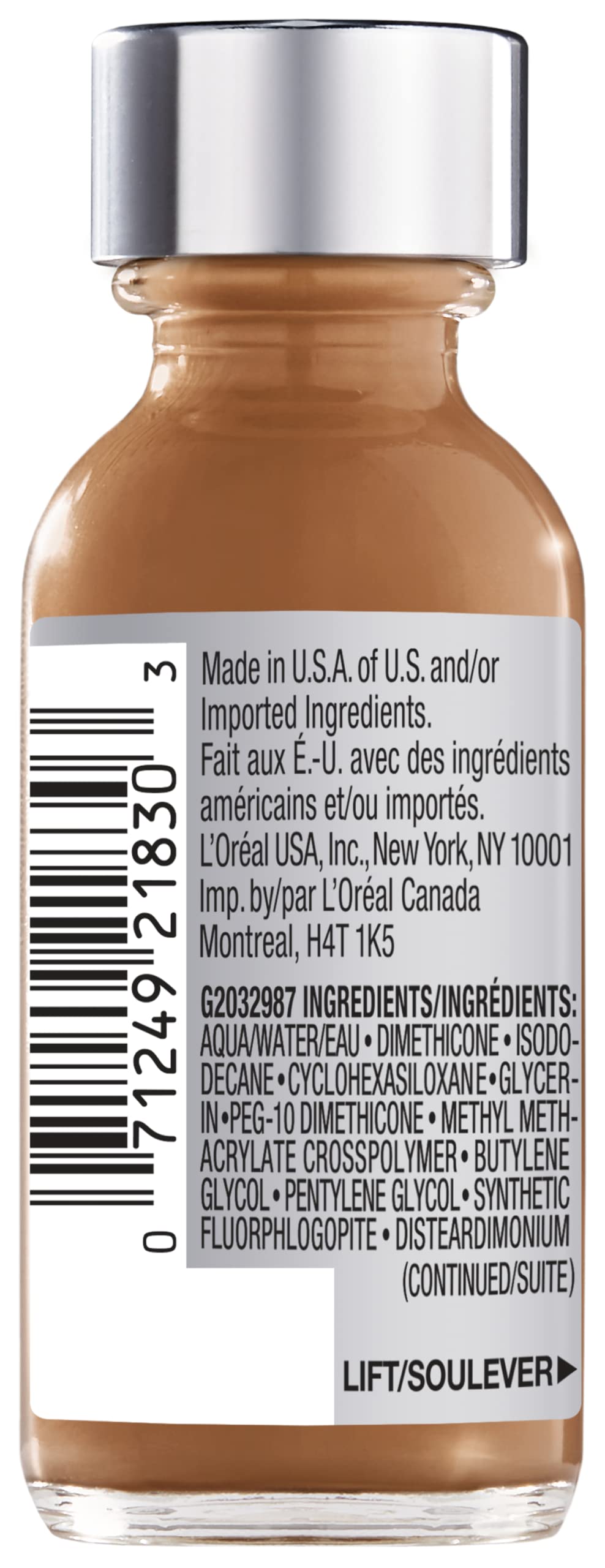 L’Oréal Paris Makeup True Match Super-Blendable Liquid Foundation, Cappuccino N8, 1 Fl Oz,1 Count Beauty & Personal Care L'Oreal Paris