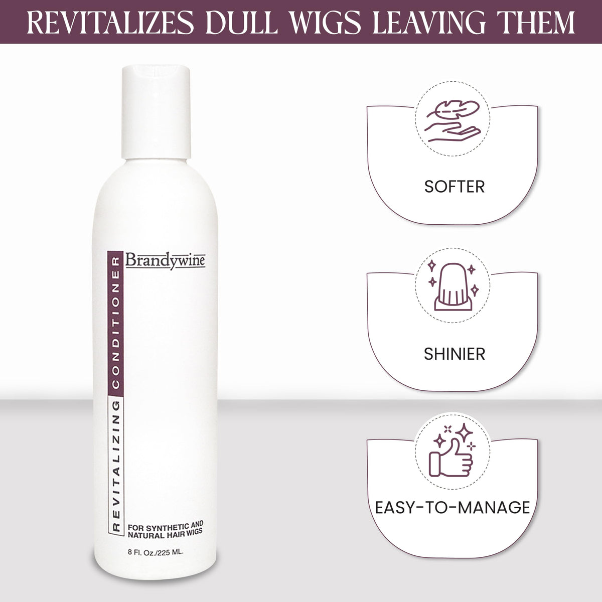 Synthetic Wig Conditioner for Wigs, Hairpieces, Toupees & Natural Hair