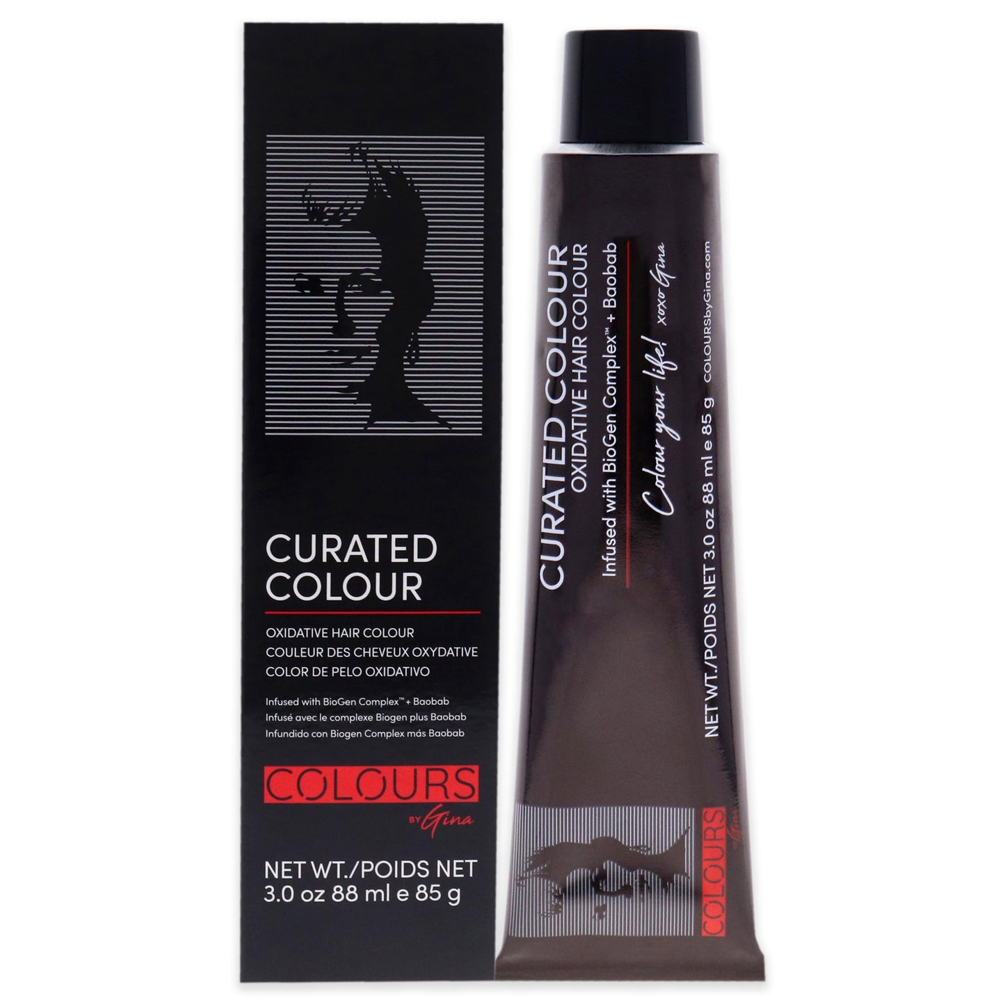 Colours By Gina Curated Colour - 6.43-6CG Dark Coppery Golden Blonde by Colours By Gina for Unisex - 3 oz Hair Color Beauty & Personal Care Colours By Gina