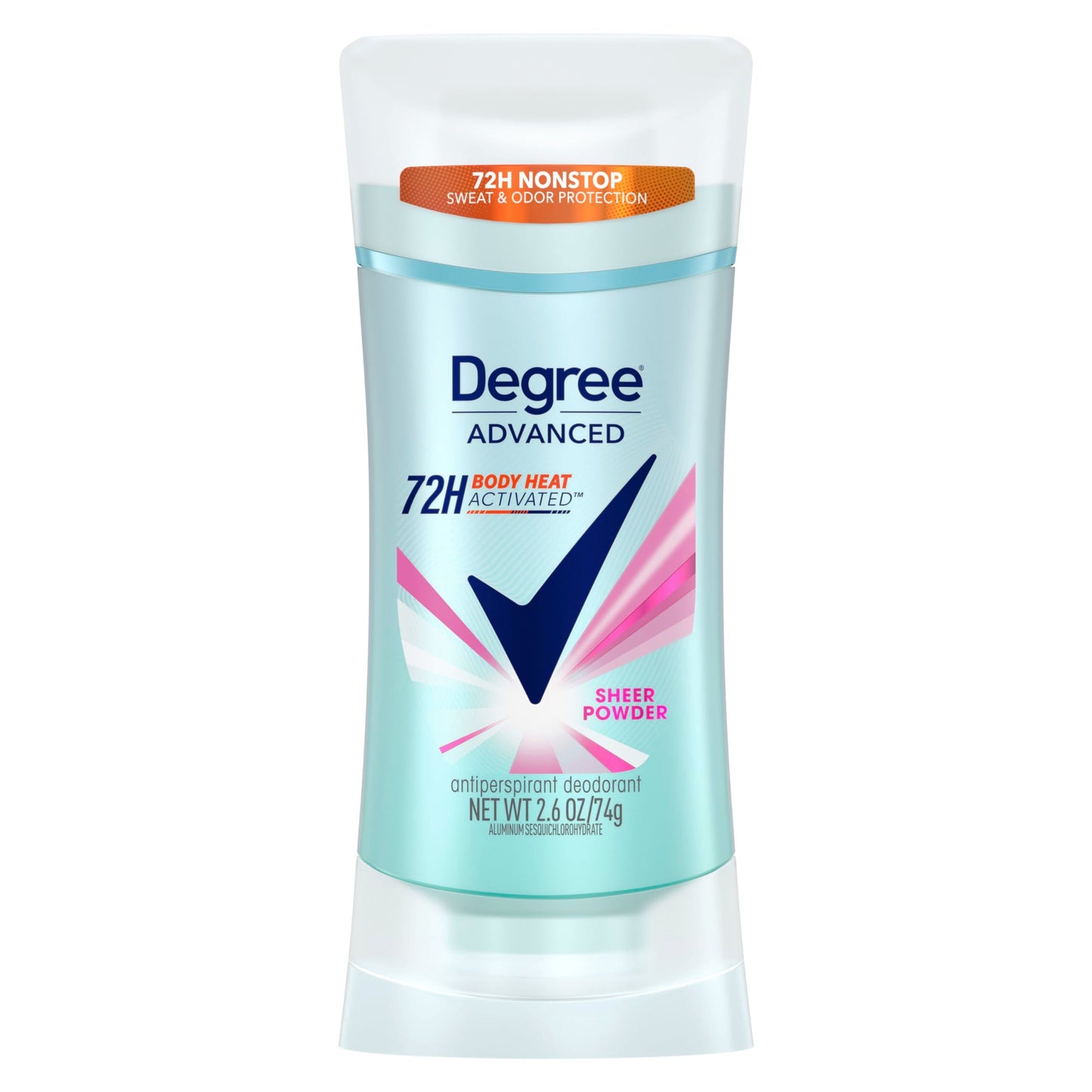 Degree Advanced Protection Antiperspirant Deodorant Sheer Powder for 72-Hour Sweat & Odor Control for Women, with Body Heat Activated Technology, 2.6 Beauty & Personal Care Degree