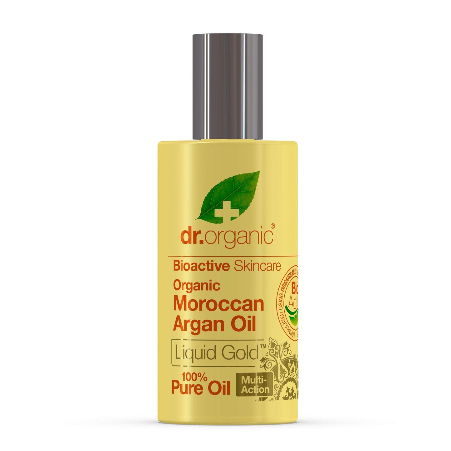 DR ORGANIC Moroccan Argan Oil 100% Pure Oil, Replenishing, For Hair, Skin & Nails, Mens, Womens, Natural, Vegan, Cruelty-Free, Paraben & SLS-Free Beauty & Personal Care Dr. Organic