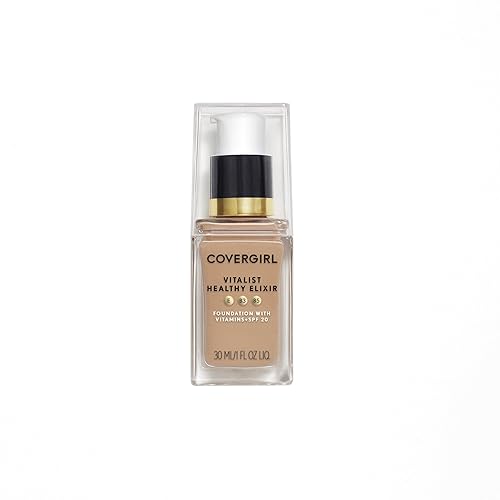 COVERGIRL Vitalist Healthy Elixir Foundation, Medium Beige 742, 1 Ounce Beauty & Personal Care COVERGIRL