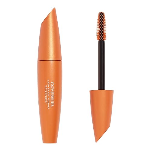 COVERGIRL Lash Blast Volume Waterproof Mascara, Long-Wearing, Smudge-Proof, Cruelty Free - Black Brown (Pack of 1) Beauty & Personal Care COVERGIRL