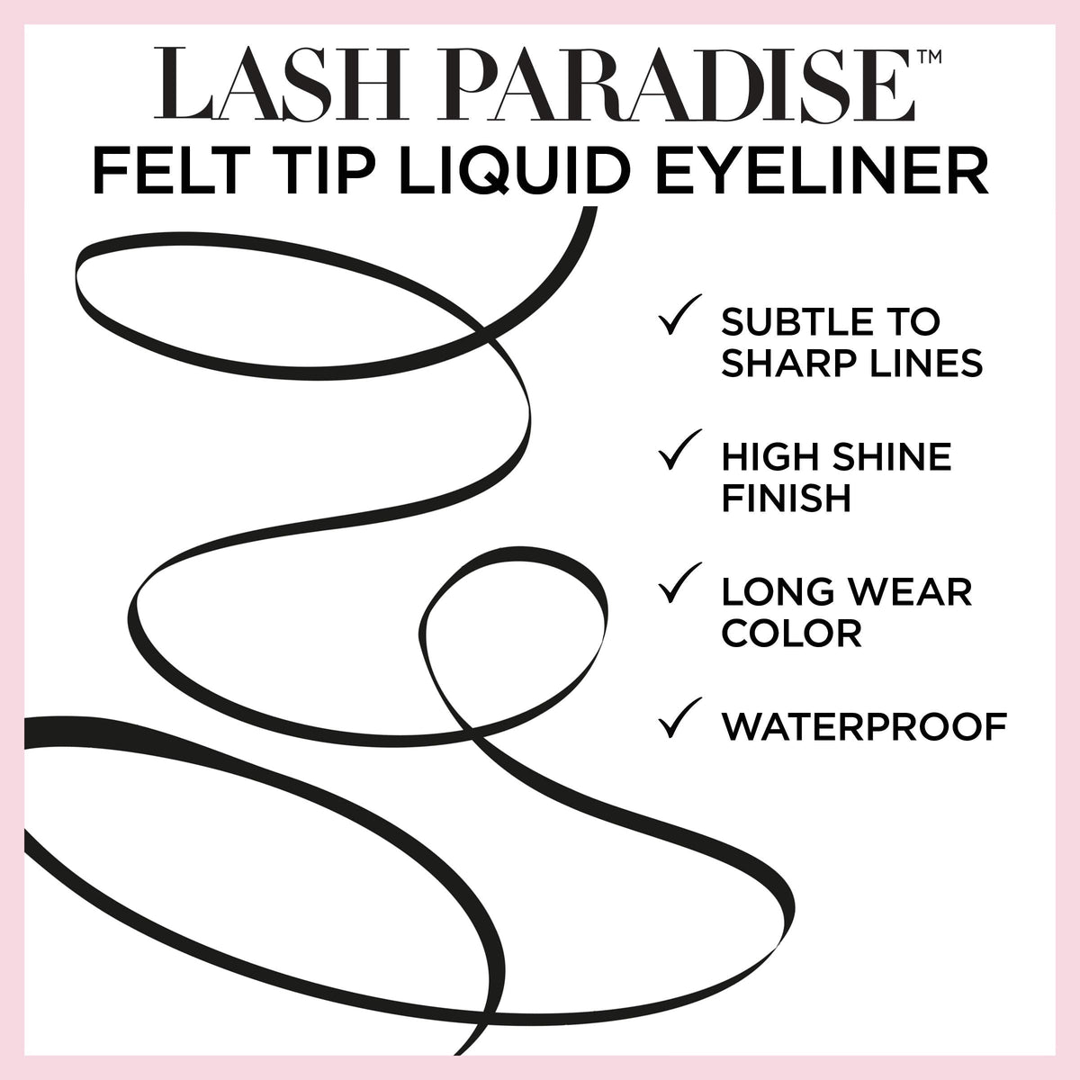 L'Oreal Paris Cosmetics Voluminous Lash Paradise Liquid Eyeliner, Rose Gold, 0.05 Fluid Ounce Beauty & Personal Care L'Oreal Paris