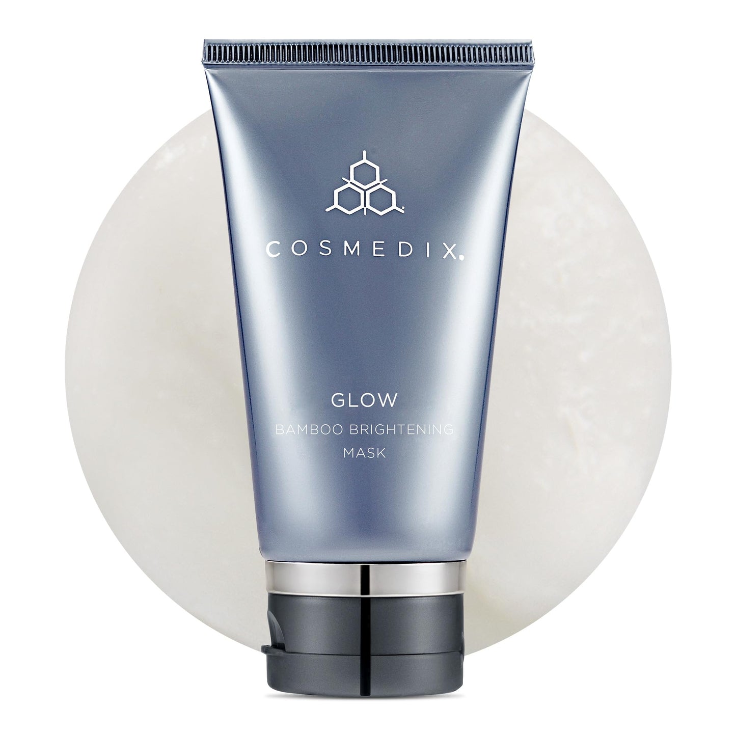 COSMEDIX Glow Bamboo Brightening Facial Mask - PM Exfoliating Facial Scrub for Tired, Dull & Uneven Skin - Anti-Aging Gentle Night Face Exfoliator Beauty & Personal Care COSMEDIX