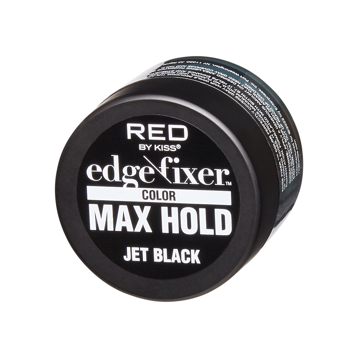 Red by Kiss Color Edge Fixer 24HR Max Hold Edge Control Pomade for Fly Away and Edge Frizz Hair (Jet Black) (30mL) Beauty & Personal Care Red by Kiss