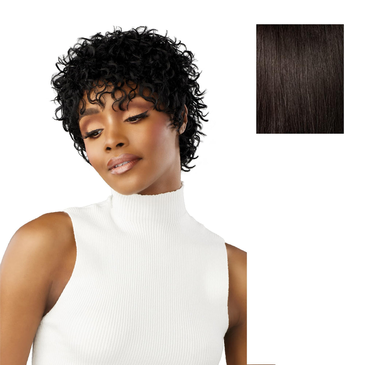 Sensationnel Dashly Wig-Unit 25, 2 DARKBROWN