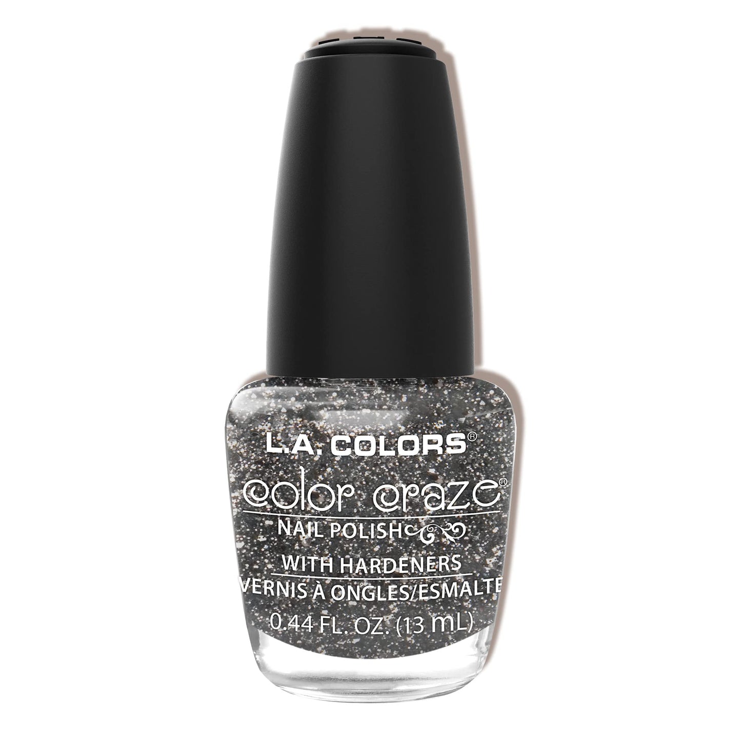 L.A. COLORS Color Craze Nail Polish, Sparkling Diamonds CNP446 Beauty & Personal Care L.A. COLORS