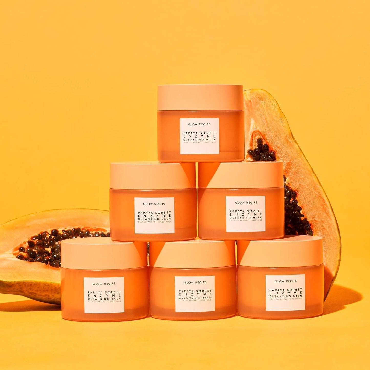 Glow Recipe Papaya Enzyme Cleansing Balm 3.38 oz – Makeup Remover & Gentle Exfoliating Face Wash to Melt Makeup, Even Skin Tone & Hydrate Beauty & Personal Care Glow Recipe