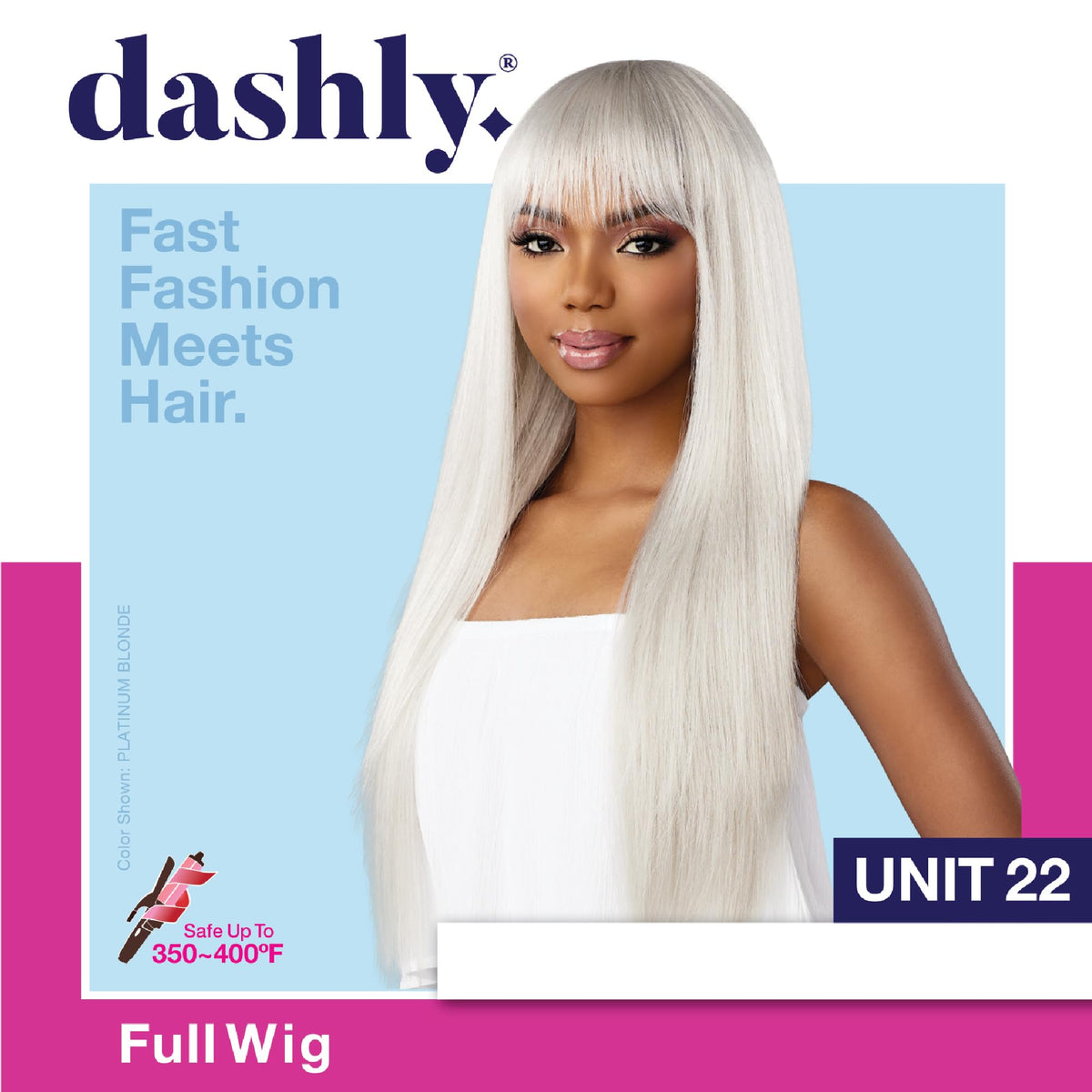 Sensationnel Dashly Wig-Unit 22, 1 JETBLACK
