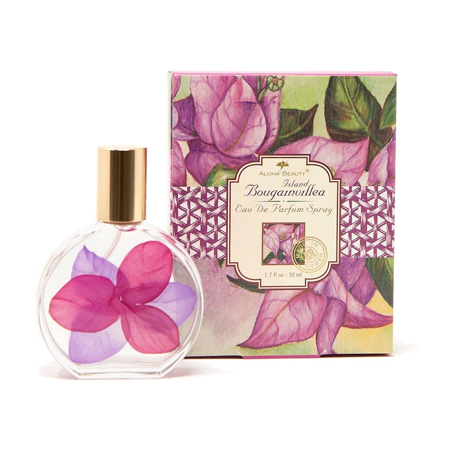 Aloha Beauty Hawaiian Island Bougainvillea Eau De Parfum Spray 1.7 oz Beauty & Personal Care Aloha Beauty