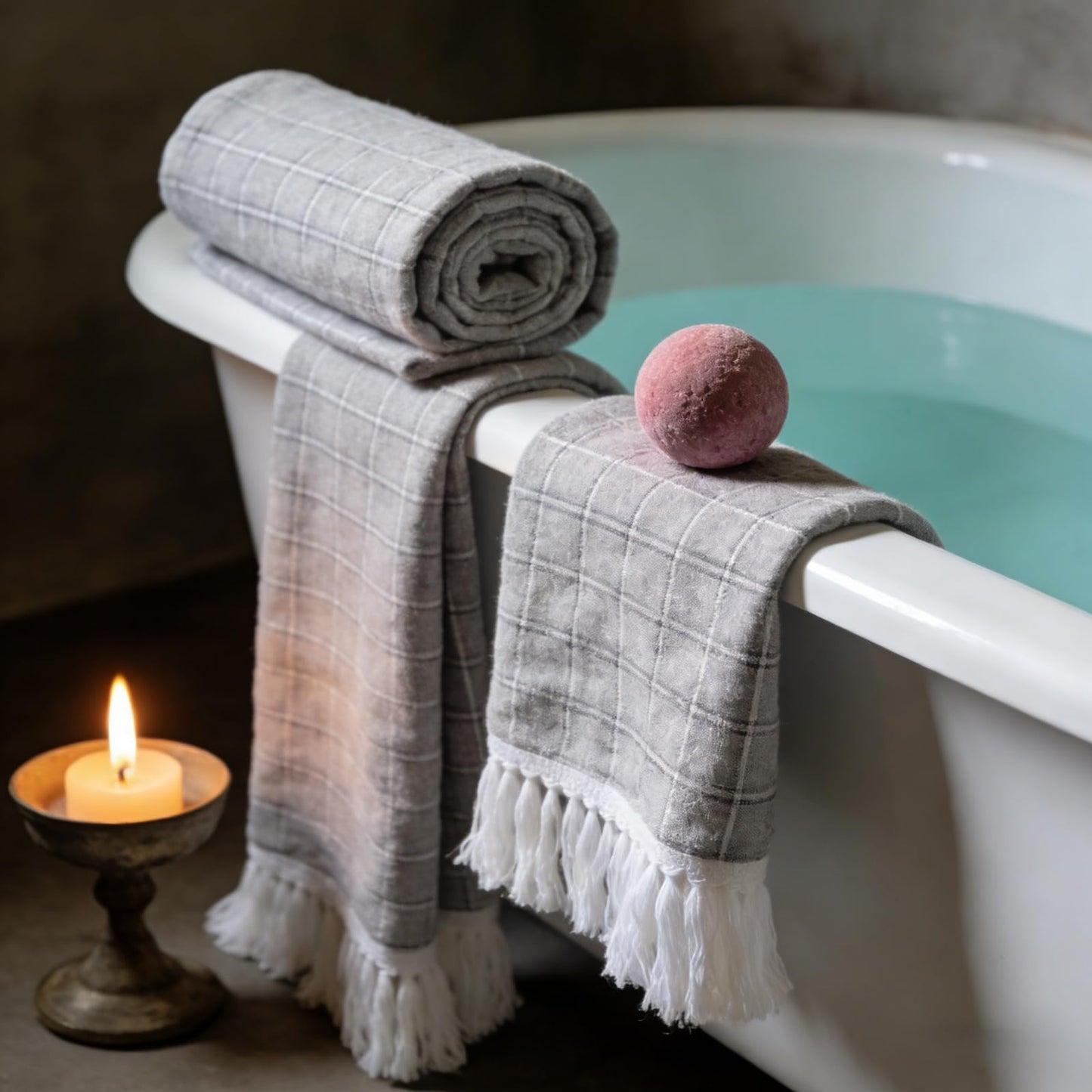 Bath Bomb for Women, Bubble Bathbombs with Essential Oils for Relaxing Bath & SPA Experience, Holiday for Her/Him, Wife, Girlfriends, Mother (Solid Beauty and Personal Care MIJOYDUO