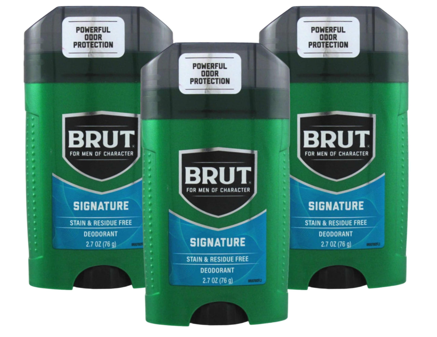 Brut Deodorant 2.25oz Oval Solid Classic Scent (3 Pack) Beauty and Personal Care Brut