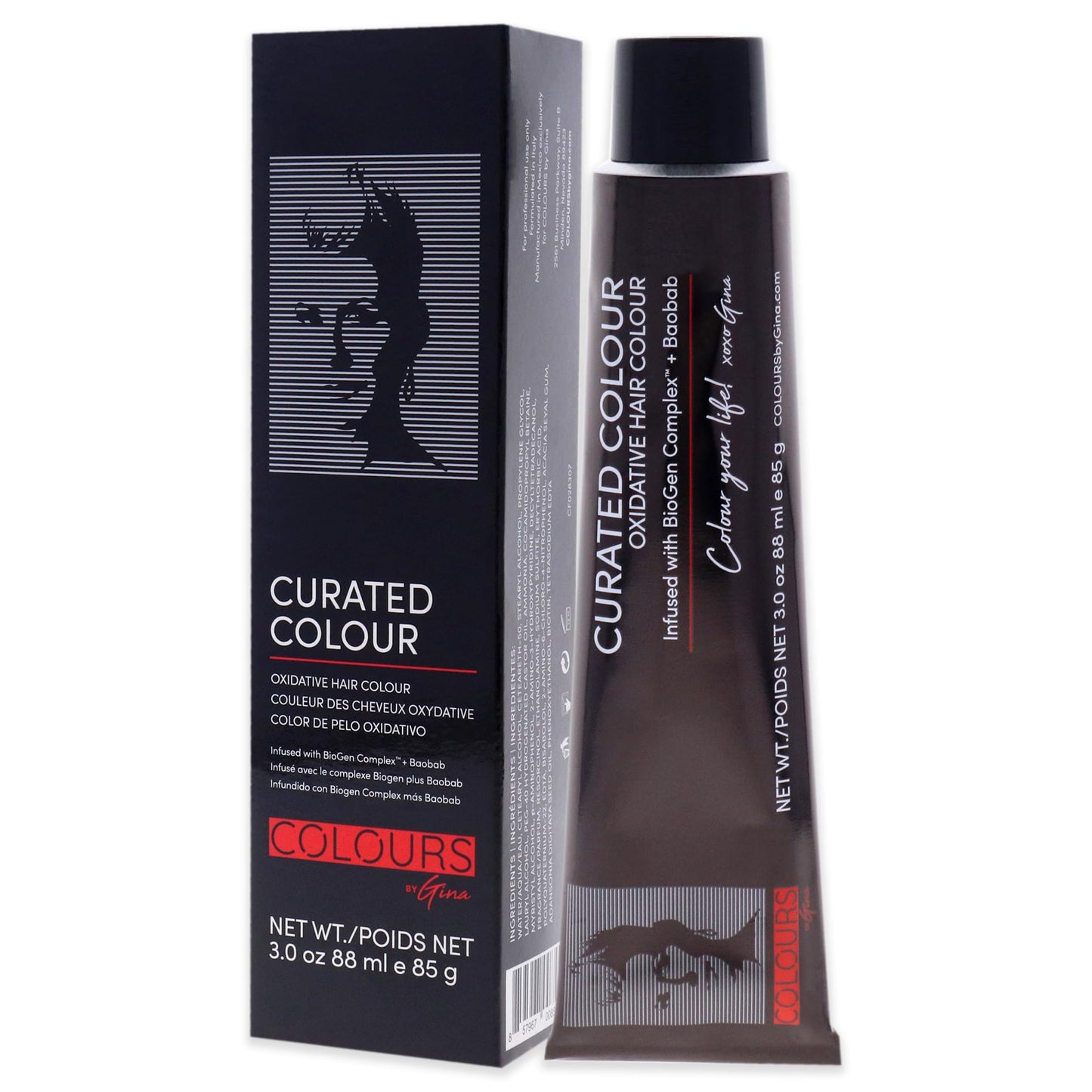 Colours By Gina Curated Colour - 7.34-7CG Golden Copper Blonde by Colours By Gina for Unisex - 3 oz Hair Color Beauty & Personal Care Colours By Gina