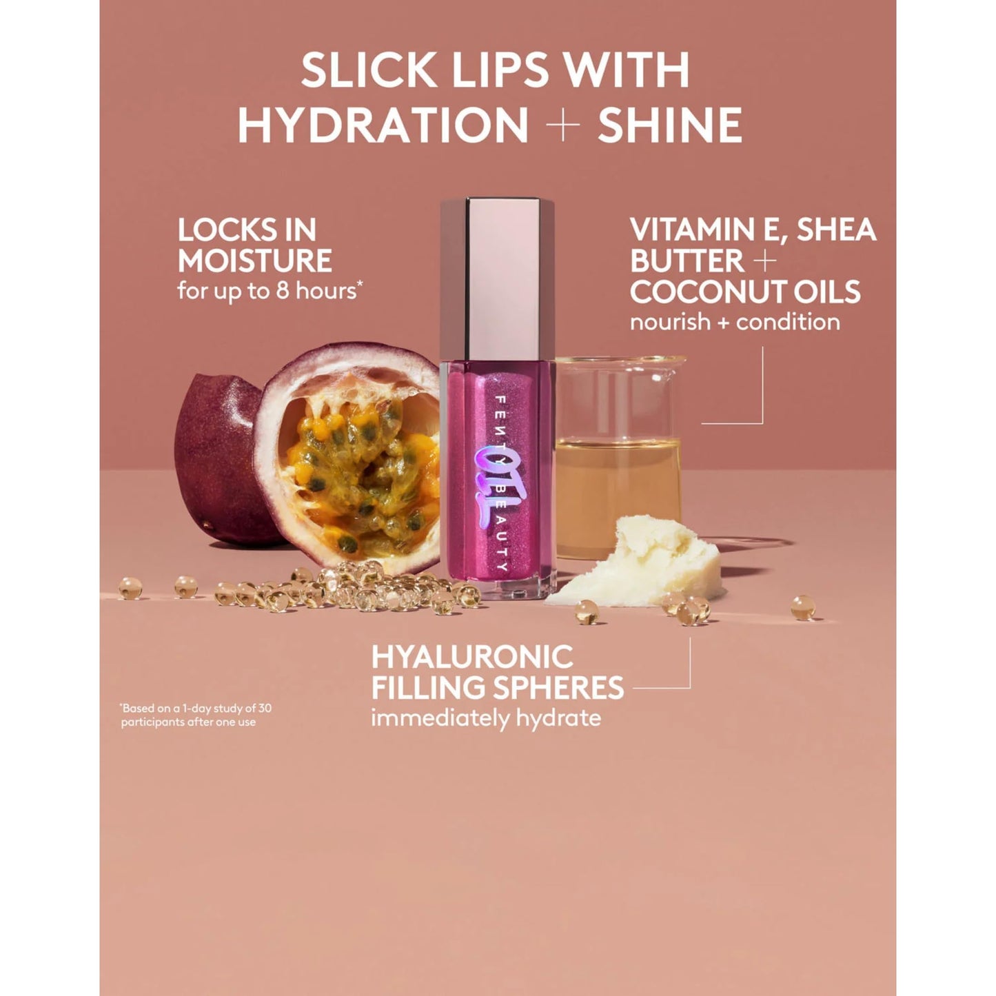 Gloss Bomb Luminizing Lip Oil N Gloss - 05 Frosted Bunz by Fenty Beauty for Women - 0.3 oz Lip Gloss Beauty & Personal Care FENTY BEAUTY