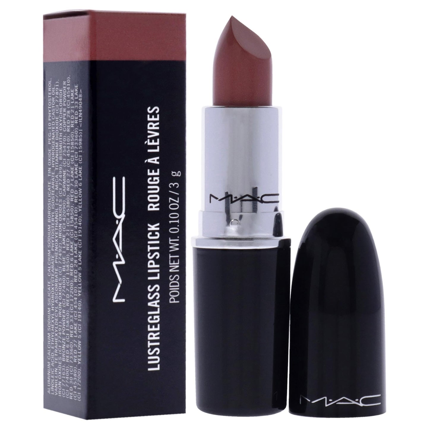 MAC Lustreglass Sheer Shine Lipstick - Thanks Its MAC Lipstick Women 0.1 oz Beauty & Personal Care MAC