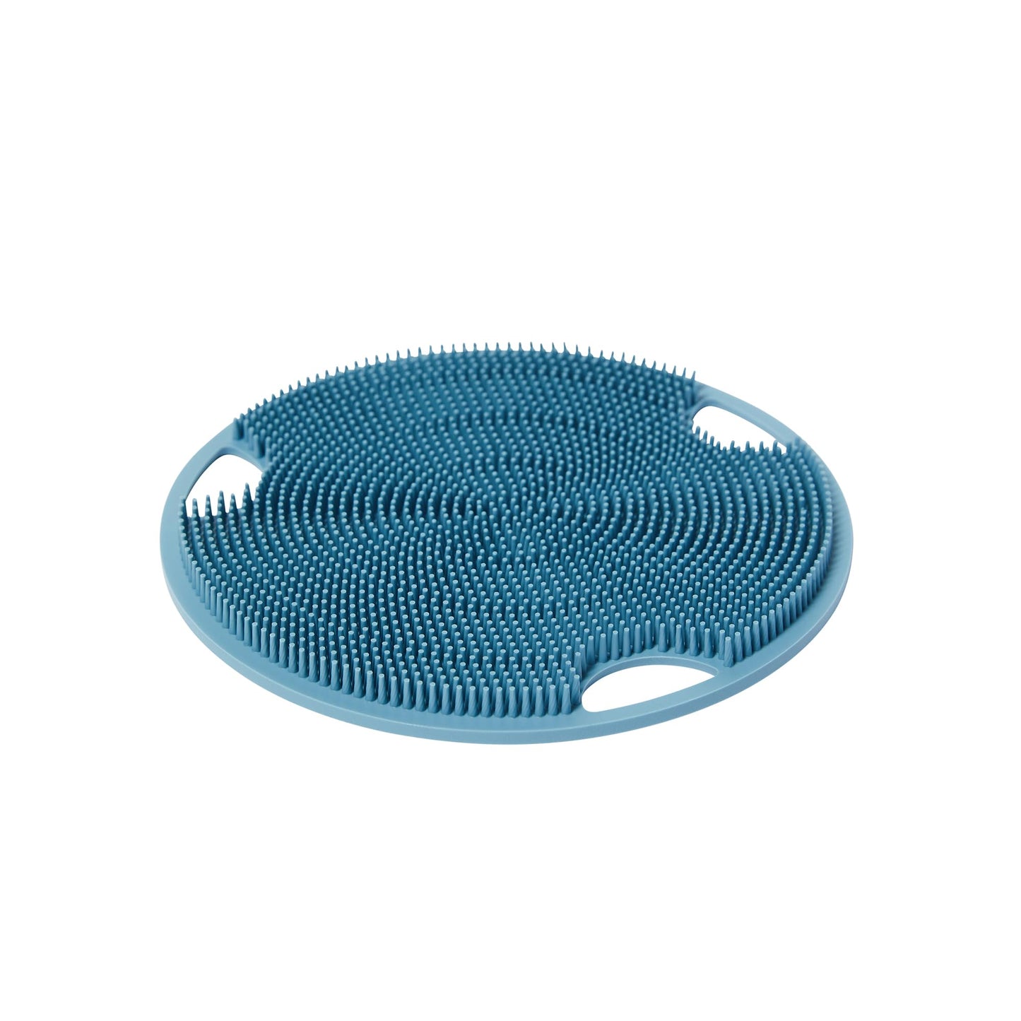 Boie USA Flat Body Scrubber - Soft Silicone-Like Exfoliating Shower Scrubber & Body Cleansing Brush - Stick-to-Wall Loofah Replacement - Antimicrobial Beauty & Personal Care Boie USA