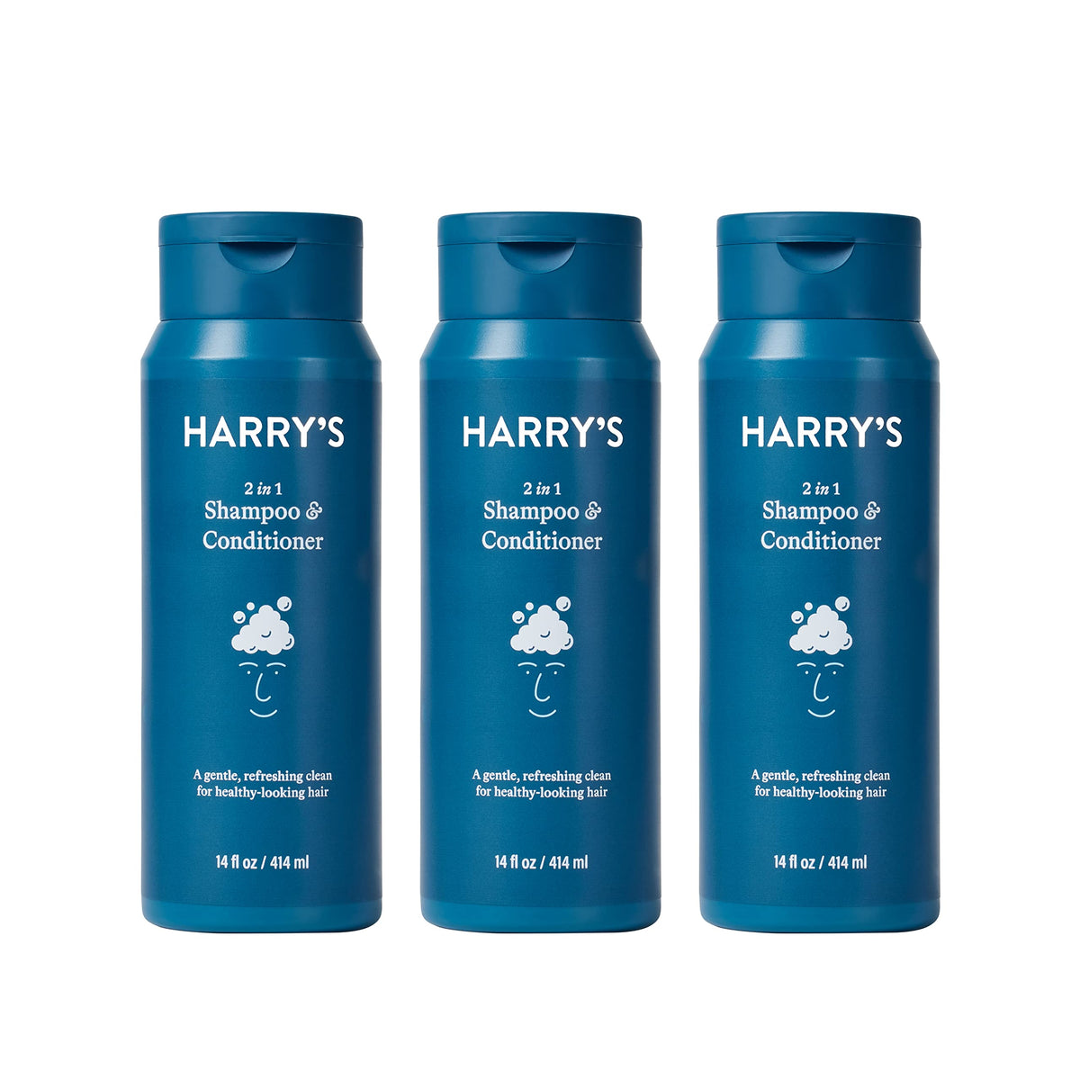 Harry's Men's 2 in 1 Shampoo and Conditioner - 14 fl oz (3 Pack)