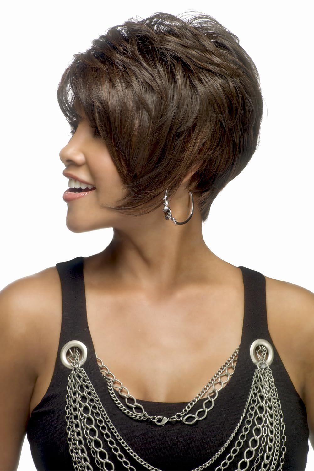 Vivica A. Fox Hair Collection, Moore-V, Pure Comfort Cap, Pixie Style Wig (P4/27/30)