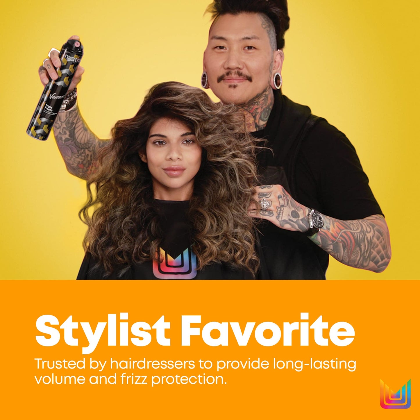 Matrix Vavoom Triple Freeze Extra Dry Hairspray | Adds Volume and Lift | Fast-Drying, 24 Hour Hold | Humidity Resistant | Hair Styling Product | 9 Oz. Beauty & Personal Care MATRIX